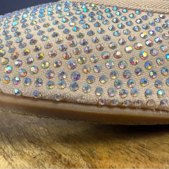 Gianni Bini "Star-Brite" Sparkling Rhinestone Flats, Pink Marble, Size 10 WIDE - Picture 11 of 12